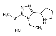 1185293-10-0 structure, C9H17ClN4S