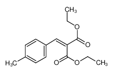 Diethyl 2-[(4-methylphenyl)methylene]malonate 14111-33-2