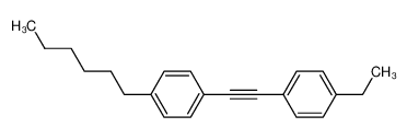 1-乙基-4-[2-(4-己基苯基)乙炔基]苯