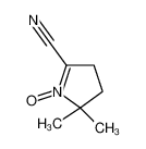 5,5-dimethyl-1-oxido-3,4-dihydropyrrol-1-ium-2-carbonitrile 58134-13-7