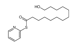 S-pyridin-2-yl 13-hydroxytridecanethioate 53379-05-8