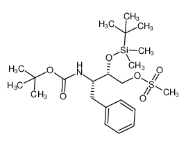 1174892-47-7 structure, C22H39NO6SSi