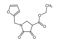 ethyl 1-(furan-2-ylmethyl)-4,5-dioxopyrrolidine-3-carboxylate 142774-43-4