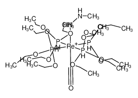 454670-41-8 structure, C26H69N2O13P4Re+