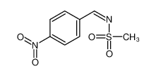 62153-40-6 N-[(4-nitrophenyl)methylidene]methanesulfonamide