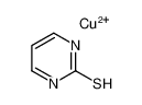 1H-嘧啶-2-硫酮铜盐