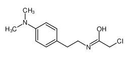 2-chloro-N-[2-[4-(dimethylamino)phenyl]ethyl]acetamide 60680-28-6