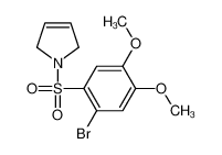 830319-62-5 1-(2-bromo-4,5-dimethoxyphenyl)sulfonyl-2,5-dihydropyrrole