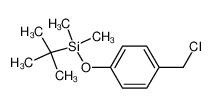 tert-butyl-[4-(chloromethyl)phenoxy]-dimethylsilane 138585-09-8