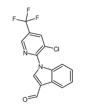 1-[3-Chloro-5-(trifluoromethyl)-2-pyridinyl]-1H-indole-3-carbalde hyde