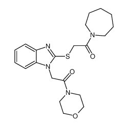 606110-65-0 structure, C21H28N4O3S