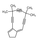 134329-57-0 (Z)-1-(3,3-dimethylbut-1-yn-1-yl)-5-(4,4-dimethylpent-2-yn-1-ylidene)cyclopent-1-ene