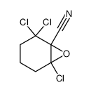 1,5,5-trichloro-7-oxabicyclo[4.1.0]heptane-6-carbonitrile 56207-43-3