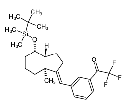 473702-22-6 structure, C25H35F3O2Si