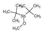 53742-69-1 structure, C9H21OSb