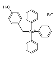 60430-80-0 spectrum, (4-methylphenyl)methyl-triphenylarsanium,bromide