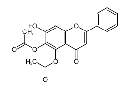 67047-07-8 spectrum, 5,6-Diacetoxy-7-hydroxyflavon