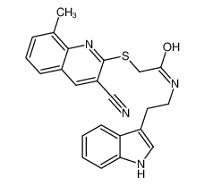 602264-07-3 structure, C23H20N4OS