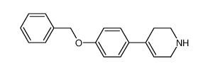 4-{4-[(phenylmethyl)oxy]phenyl}-1,2,3,6-tetrahydropyridine 778642-53-8