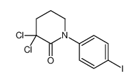 3,3-二氯-1-(4-碘苯基)哌啶-2-酮