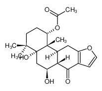 (1S,4aR,6S,6aS,11aS,11bS)-4a,6-dihydroxy-4,4,11b-trimethyl-7-oxo-1,2,3,4,4a,5,6,6a,7,11,11a,11b-dodecahydrophenanthro[3,2-b]furan-1-yl acetate 854038-96-3