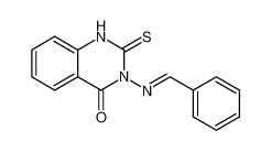 887487-63-0 4(1H)-Quinazolinone, 2,3-dihydro-3-[(phenylmethylene)amino]-2-thioxo-