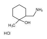 2-(aminomethyl)-1-methylcyclohexan-1-ol,hydrochloride 1212419-83-4