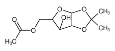 80244-96-8 (6-hydroxy-2,2-dimethyl-3a,5,6,6a-tetrahydrofuro[2,3-d][1,3]dioxol-5-yl)methyl acetate