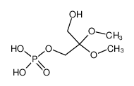 29909-09-9 structure, C5H13O7P