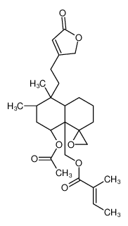 124961-66-6 structure, C27H38O7