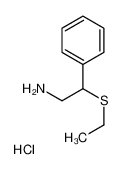 2-ethylsulfanyl-2-phenylethanamine,hydrochloride 104296-88-0