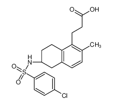 165538-40-9 structure, C20H22ClNO4S