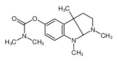 [(3aR,8bS)-3,4,8b-trimethyl-2,3a-dihydro-1H-pyrrolo[2,3-b]indol-7-yl] N,N-dimethylcarbamate 103877-07-2