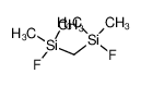 7612-66-0 structure, C5H14F2Si2