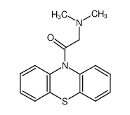 2-(dimethylamino)-1-phenothiazin-10-ylethanone 518-61-6