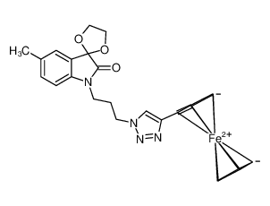 1478980-57-2 structure, C26H28FeN4O3