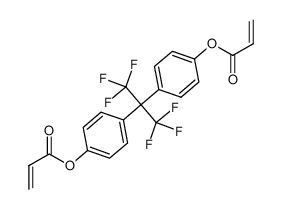 4,4'-(HEXAFLUOROISOPROPYLIDENE) DIPHENYL DIACRYLATE 108050-41-5