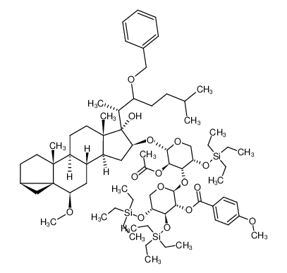 478286-96-3 structure, C73H120O15Si3