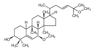 Karavilagenin A; (23E)-7beta,25-二甲氧基南瓜-5,23-二烯-3beta-醇