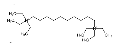 1715-70-4 triethyl-[10-(triethylazaniumyl)decyl]azanium,diiodide