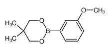 1003858-50-1 2-(3-methoxyphenyl)-5,5-dimethyl-1,3,2-dioxaborinane