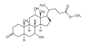 3-酮基-7alpha,12alpha-二羟基-5alpha-胆酸甲酯