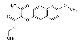 86539-72-2 spectrum, (methoxy-6 β-naphtoxy)-2 acetylacetate d'ethyle