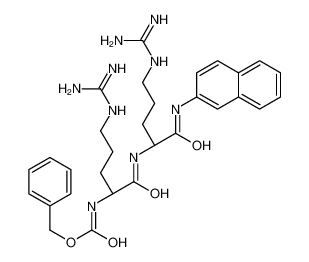 N<sup>2</sup>-[(Benzyloxy)carbonyl]-N<sup>5</sup>-(diaminomethylene)-L-ornithyl-N<sup>5</sup>-(diaminomethylene)-N-2-naphthyl-L-ornithinamide 76474-52-7