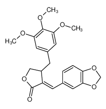 181524-79-8 structure, C22H22O7