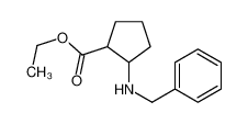 ethyl 2-(benzylamino)cyclopentane-1-carboxylate 1033755-97-3