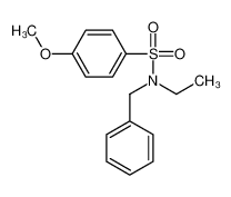 N-benzyl-N-ethyl-4-methoxybenzenesulfonamide 5357-20-0