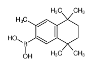 (3,5,5,8,8-Pentamethyl-5,6,7,8-tetrahydronaphthalen-2-yl)boronic acid 169126-64-1