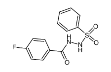 360-23-6 N-benzenesulfonyl-N'-(4-fluoro-benzoyl)-hydrazine