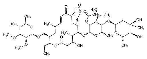 69988-46-1 spectrum, 2'-O-acetyltylosin